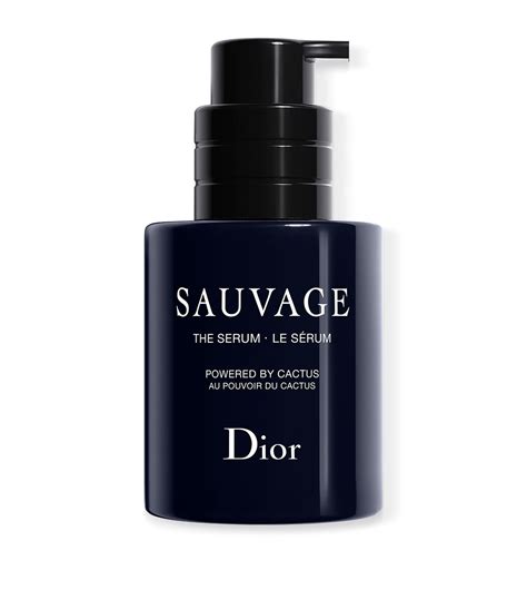 dior men's skincare|Dior sauvage the serum.